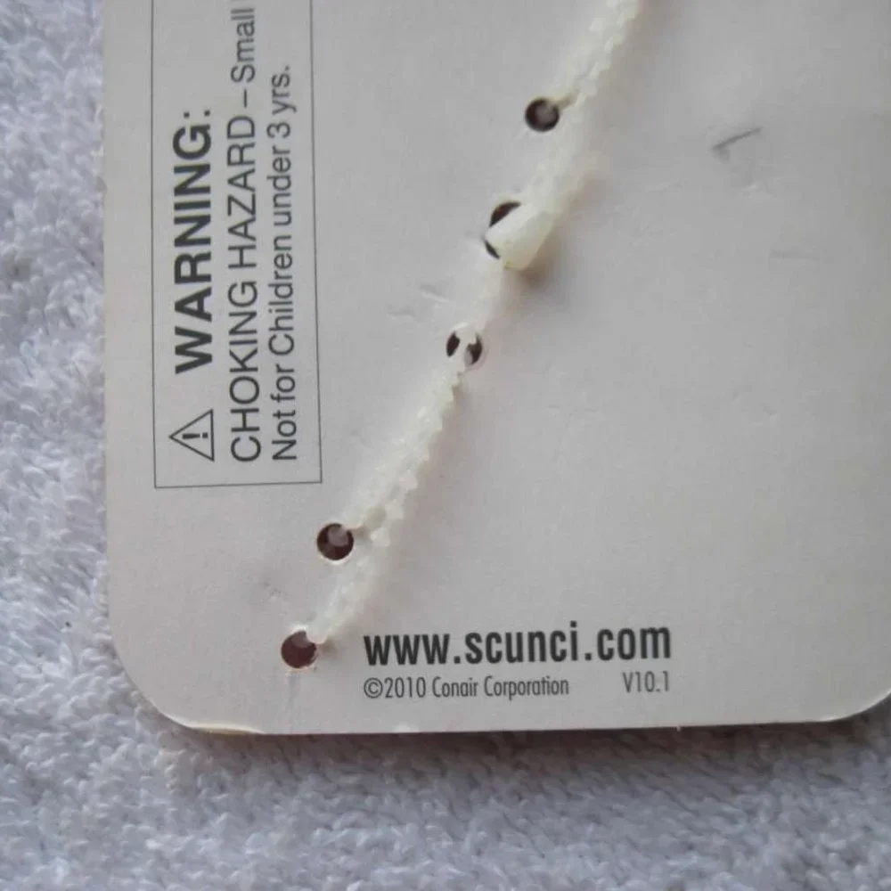 Scunci Girl Bendini Clip Bend Slide & Snap Plastic Beads Conair Hair Comb Pin
